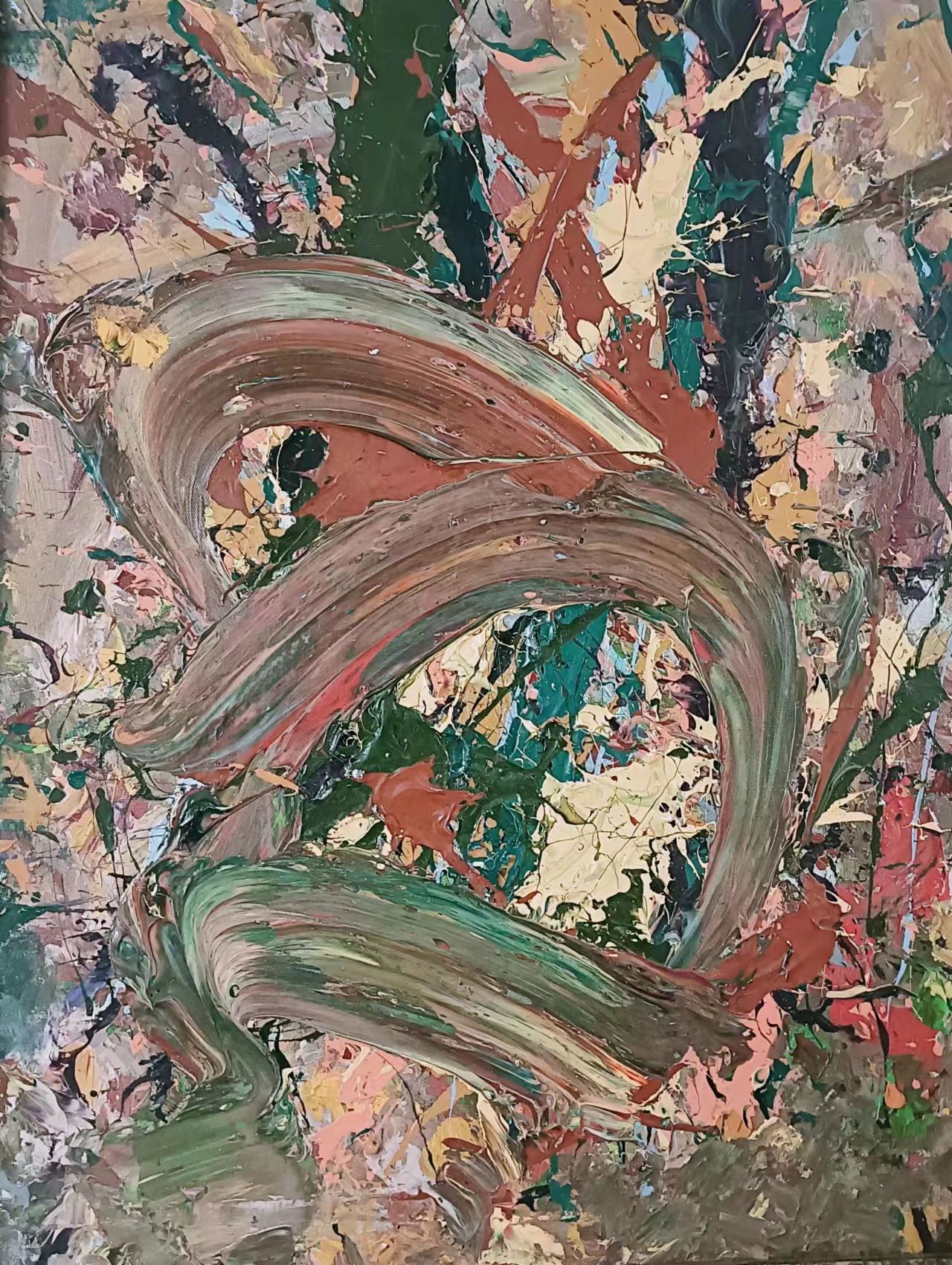 11、70x90cm布面丙烯《少女之詩(shī)》