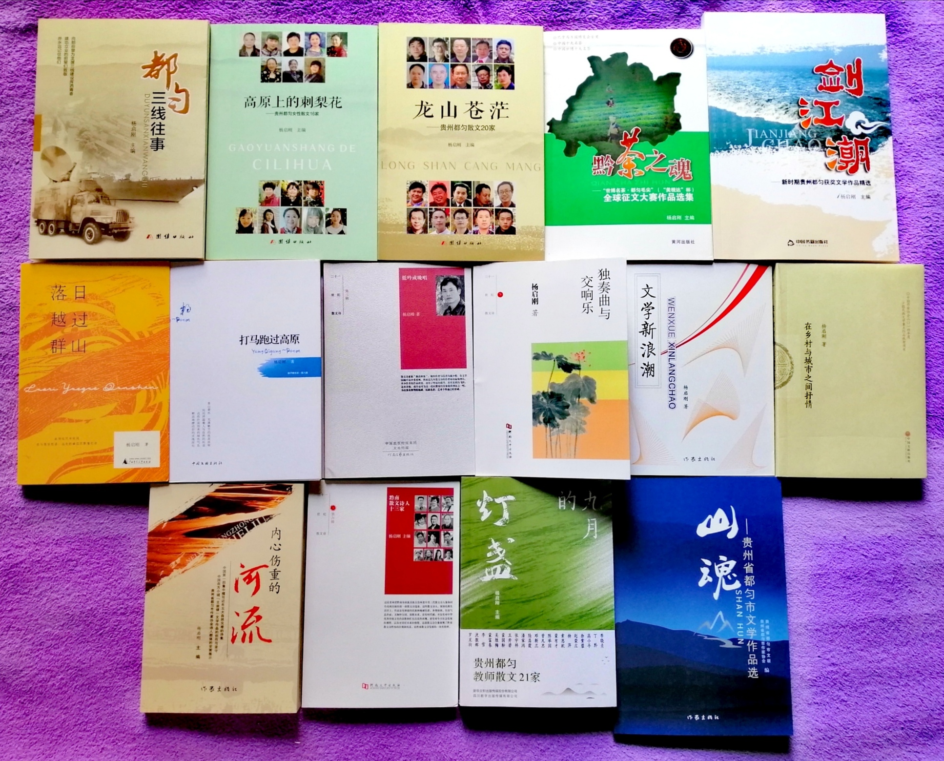 2024年12月2日，向貴州省作家協(xié)會“貴州文學(xué)會客廳”捐贈公開出版的6部個人文學(xué)專著和主編的9部文學(xué)作品選集。
